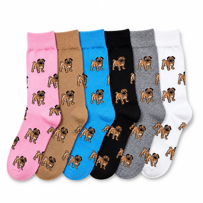 Dog Print Novelty Socks