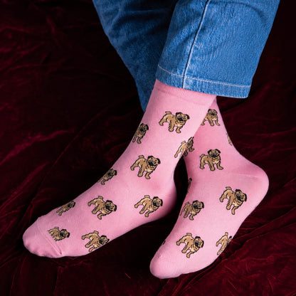 Dog Print Novelty Socks
